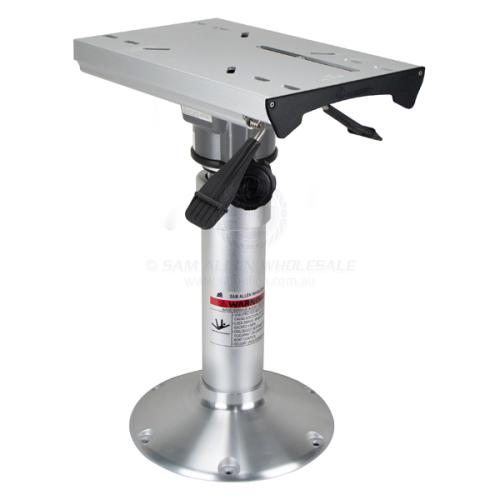 S.A.W Seat Pedestal Air-Ride Swivel & Universal Slide Top