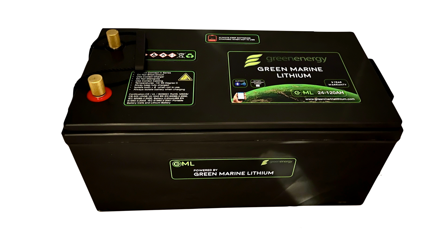 Green Marine Lithium 36V 80AH Lithium Deep Cycle Storage Battery