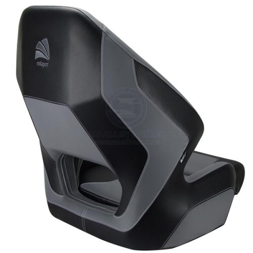 S.A.W Seat Relaxn Mako Incl Thigh Rise Gray & Black Carbon with Cover